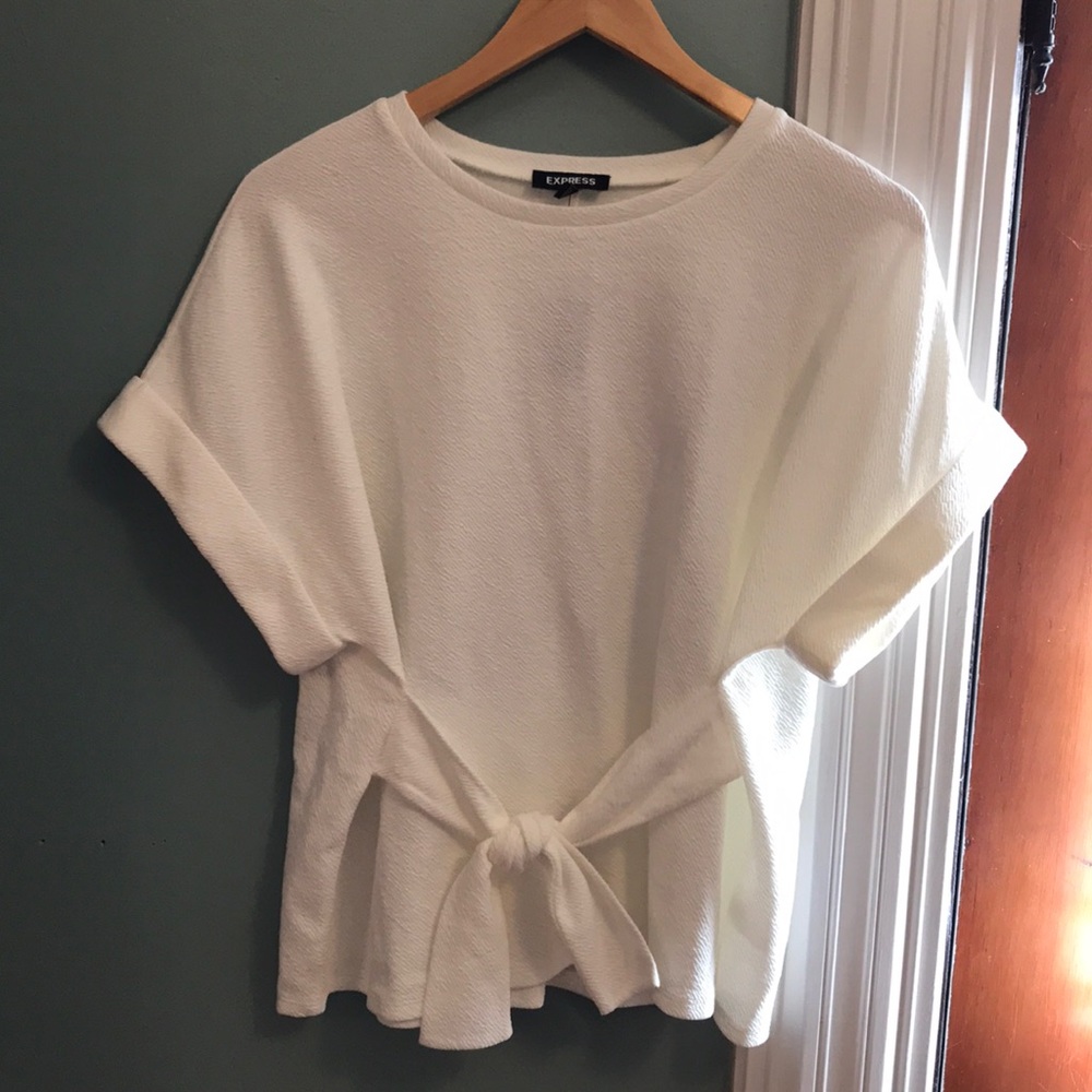 Express Ivory Top